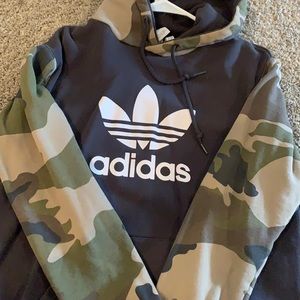 Camo adidas hoodie